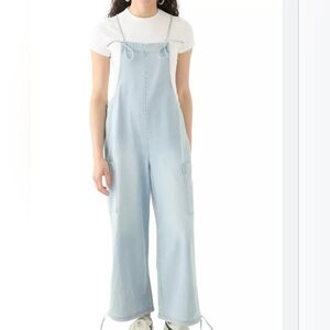 Vanilla Star, Ulta Cozy Denim Overalls. Size M